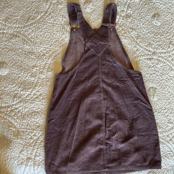 Purple Wild Fable Corduroy Overall Dress - Picture 2 of 4